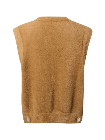 Marie Lund Weste in camel - 0002