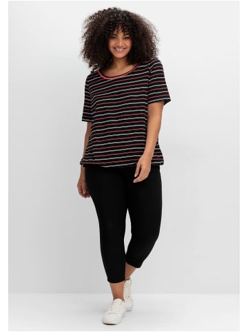 sheego 7/8-Hose in schwarz