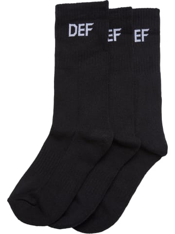 DEF DEF Socken in black
