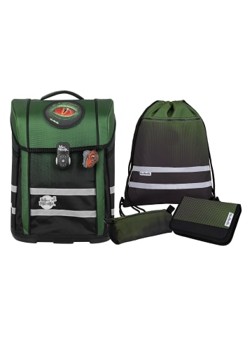 McNeill Perfecto Schulranzen-Set 5-teilig in Gradient Grass