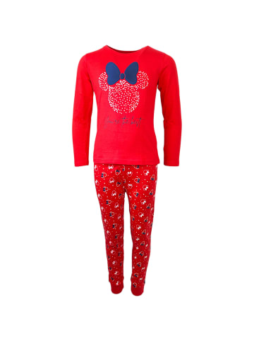 Disney Minnie Mouse Schlafanzug Disney Minnie Mouse in Rot