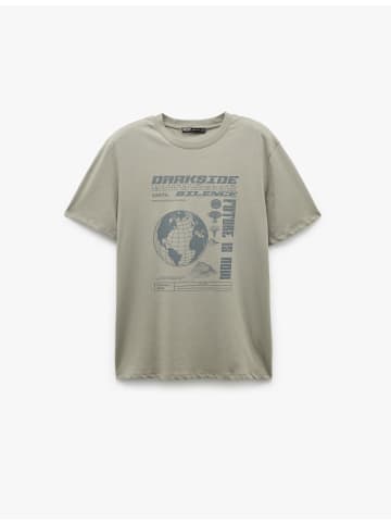KOTON TSHIRT SS in Grau