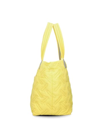 Zwei Cleo Shopper Tasche 42 cm in yellow