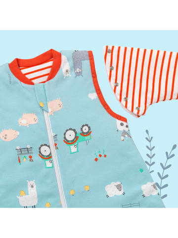 Schlummersack Bio Babyschlafsack, 2.5 TOG in Blau