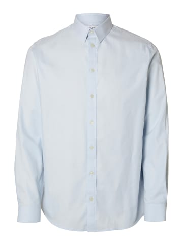 SELECTED HOMME Hemd 'VICTOR' in blau