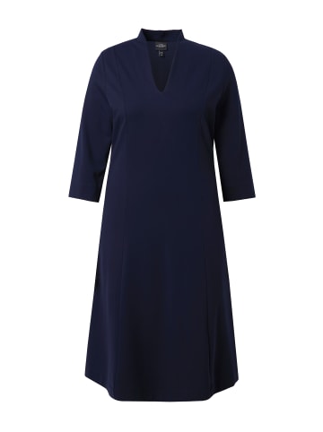 Ulla Popken Midikleid in dunkles marine