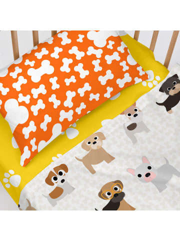 Happy Friday Dogs Spannbettlaken