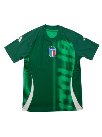 adidas Shirt Figc Pre Match Italia in Grün