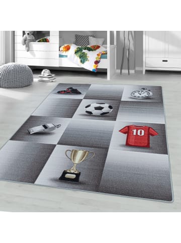 Kinder Teppich Paula in Grau