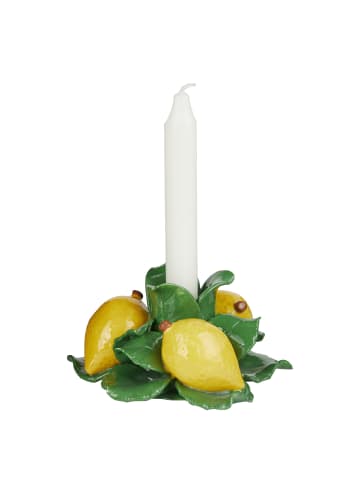 Butlers Kerzenhalter LEMON Zitronen in Gelb