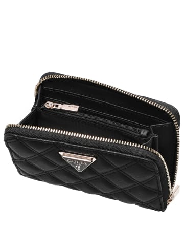 Guess Giully II SLG - Geldbörse M 4cc 14 cm (beige) in schwarz
