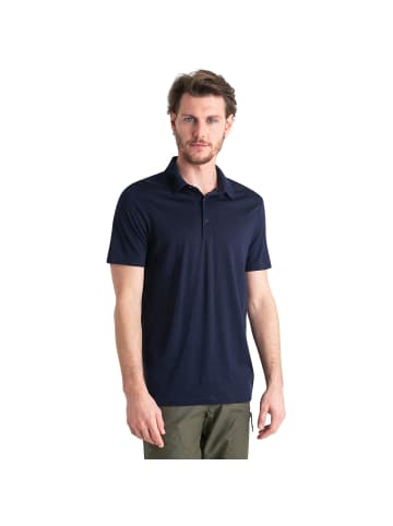 icebreaker Merino 150 Tech Lite SS Polo in Marine3271