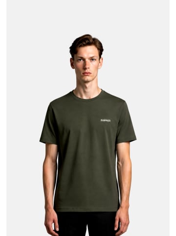 Napapijri T-Shirt 'Small Box' in oliv