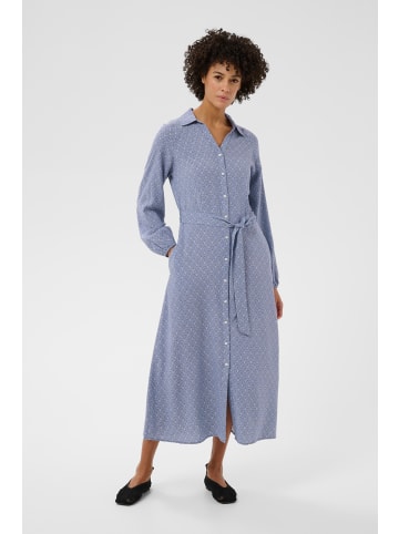 PART TWO Kleid ArlindaPW Feminine Form in Blue Wallpaper Print