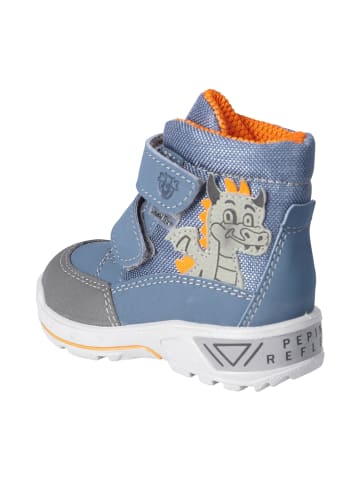 PEPINO Klettstiefel in Blau