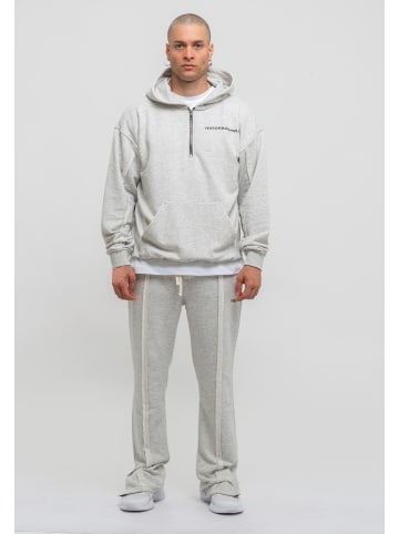 Tom Barron Jogginganzug Casual Half Zipper Trainingsanzug in grey