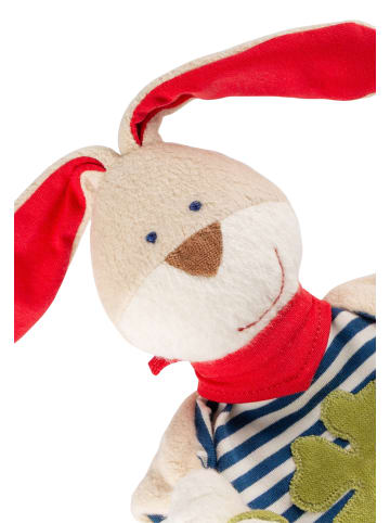 Sigikid Schnuffeltuch Natural Stripes Green Collection in blau