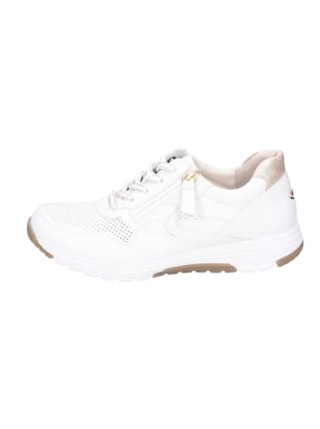 Gabor Schnürschuh in weiss platino