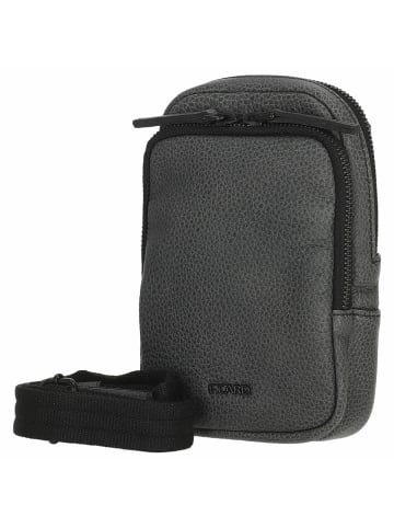PICARD Casual - Umhängetasche 19 cm Rindleder (black) in schwarz