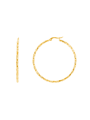 Steel_Art Creolen Damen Jovin goldfarben in goldfarben