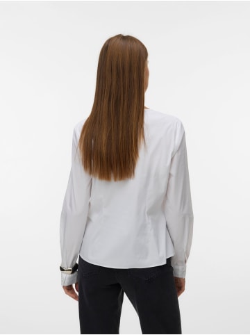 Vero Moda Popelin Hemd in Bright White