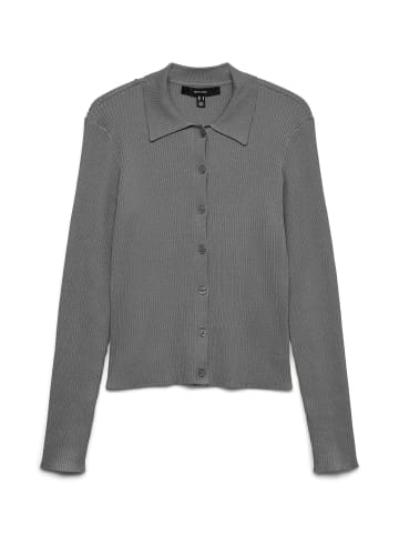 Vero Moda Strickjacke in Medium Grey Melange
