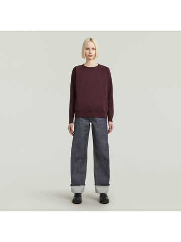 G-Star Raw Sweatshirt in Maroon