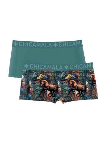 Muchachomalo 2er-Set: Boxershort in Mehrfarbig - für Kinder