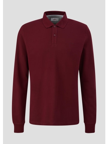 s.Oliver Polo-Shirt in 3976_bordeaux