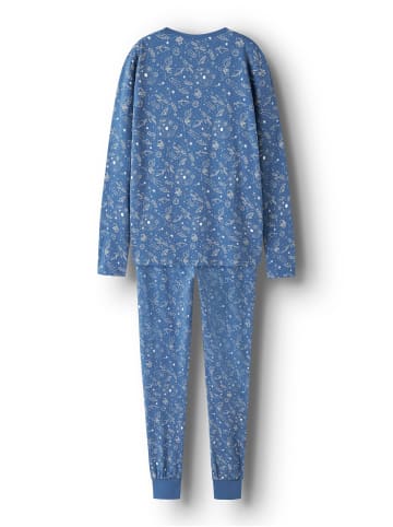 TWO SOON Pyjama Set in Federal Blue