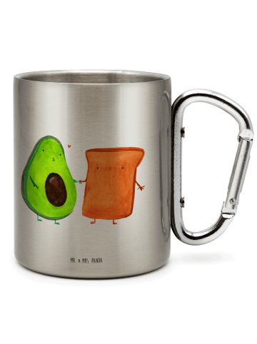 Mr. & Mrs. Panda Tasse Avocado Toast ohne Spruch in Silber