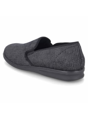 Josef Seibel Hausschuh mit Kaltfutter in schwarz