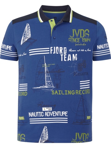 Jan Vanderstorm Poloshirt SIGURDUR in royal blau