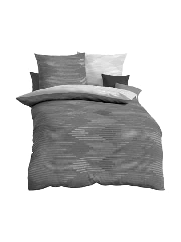 Traumschlaf Bettwäsche Ikat in zinn