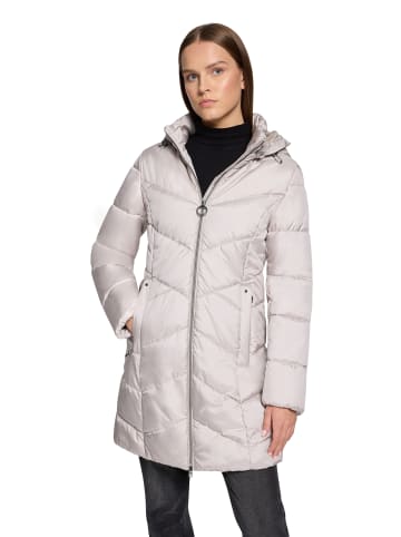 Betty Barclay Outdoorjacke mit abnehmbarer Kapuze in Silver Cloud
