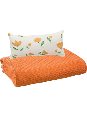 Erwin Müller Baumwolle Sommer-Set 2-teilig in orange