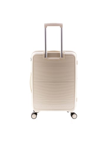 Gladiator 3500 4 Rollen Trolley 65 cm mit Dehnfalte in sand white