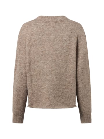 Marie Lund Strickpullover in taupe - 0004