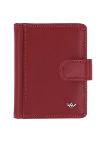 Golden Head Polo Kreditkartenetui RFID Schutz Leder 8 cm in rot