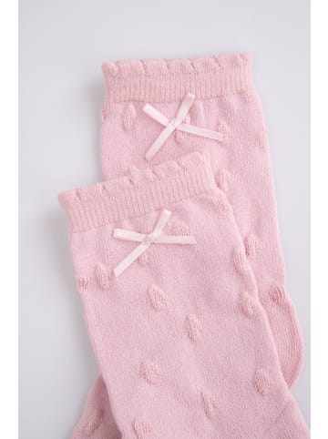 Coccodrillo Socken in rosa