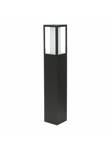 Licht-Erlebnisse Wegeleuchte (B)7.5 x (L)7.5 x (H)45 cm in Schwarz Weiß
