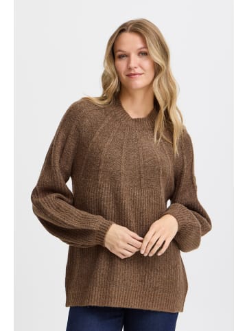 Fransa Strickpullover FRBEVERLY Loose fit in Rain Drum Melange