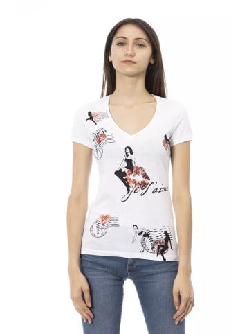 Trussardi Action Weiß Baumwolle Damen Top