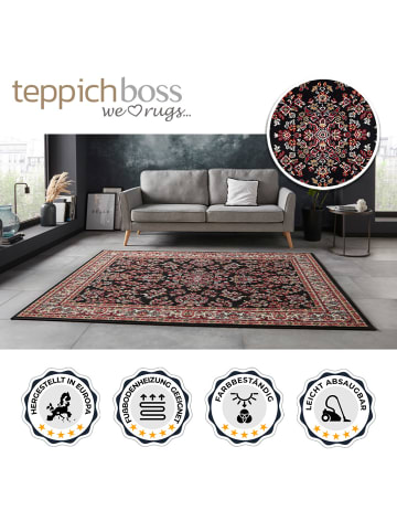 Teppich Boss Kurzflor Orient Teppich Zabul schwarz