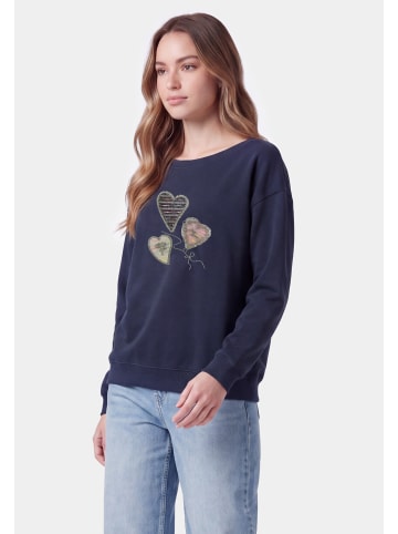 myMo Women Sweatshirt in Navy