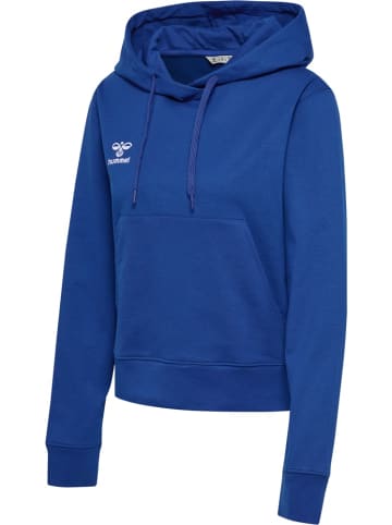 Hummel Hoodie "Hmlgo 2.0 Hoodie Woman" in Blau