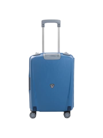 Roncato Light - 4-Rollen-Kabinentrolley S 55 cm in blu ocean