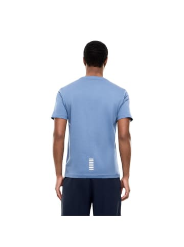 EA7 Emporio Armani Blau Baumwolle Sportbekleidung