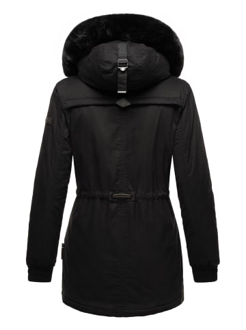 Navahoo Wintermantel Olessaa in Black