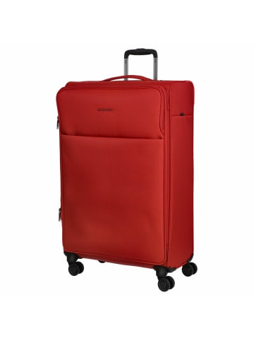 Stratic Light+ - 4-Rollen-Trolley 80 cm L erw. (khaki) in rot
